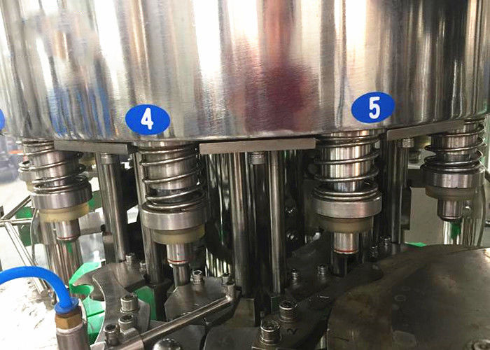 380V / 220V 24 Filling heads 3.8KW Milk Bottling Equipment