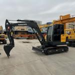 Used Volvo Excavators EC60D 2024year Second Hand Small Crawler 6ton