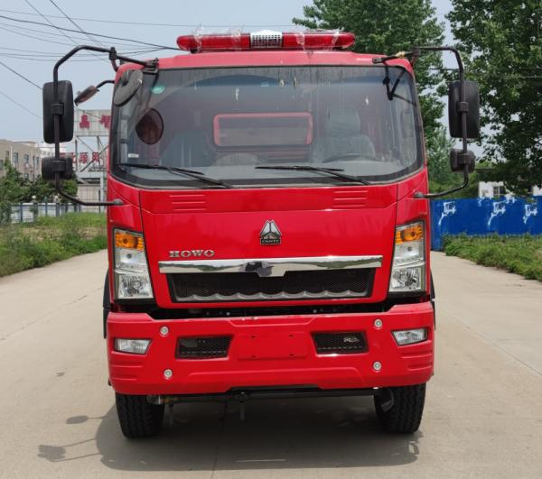 Buy cheap 6 Wheeled 140HP Fire Department Rescue Trucks With 8000L Water Capacity from wholesalers