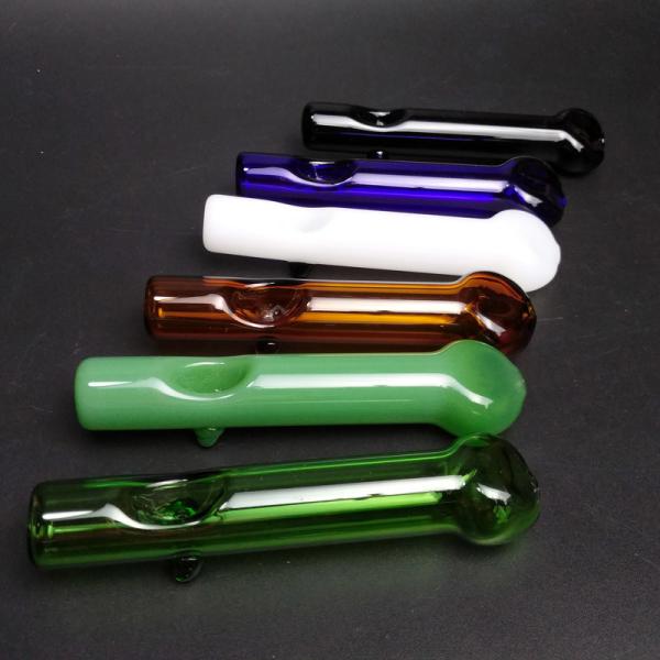 Buy cheap Mini Portable Glass Hand Pipe 4.3 Inch For Dry Herb Customized Design from wholesalers