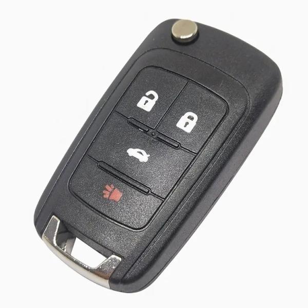 Buy cheap Original Products 4 - button remote key 315MHZ 433MHZ With ID46 Chip For Chevrolet from wholesalers
