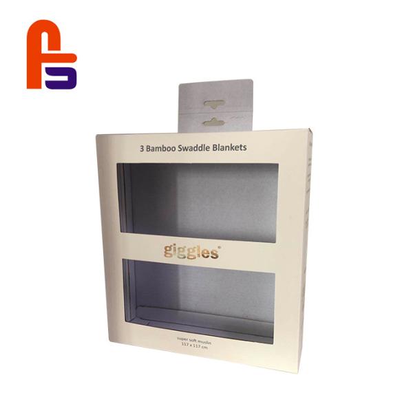 Buy cheap Baby Clothes Matte Lamination Surface Treatment Kraft Paper Packaging Box from wholesalers