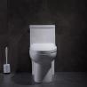 Buy cheap Elongated Skirted Siphonic One Piece Toilet Comfort Height Round Flushing from wholesalers