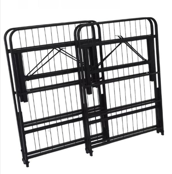Buy cheap Customized Logo Heavy Duty Full Size Metal Mesh Frame Bed for School or Hotel Needs from wholesalers
