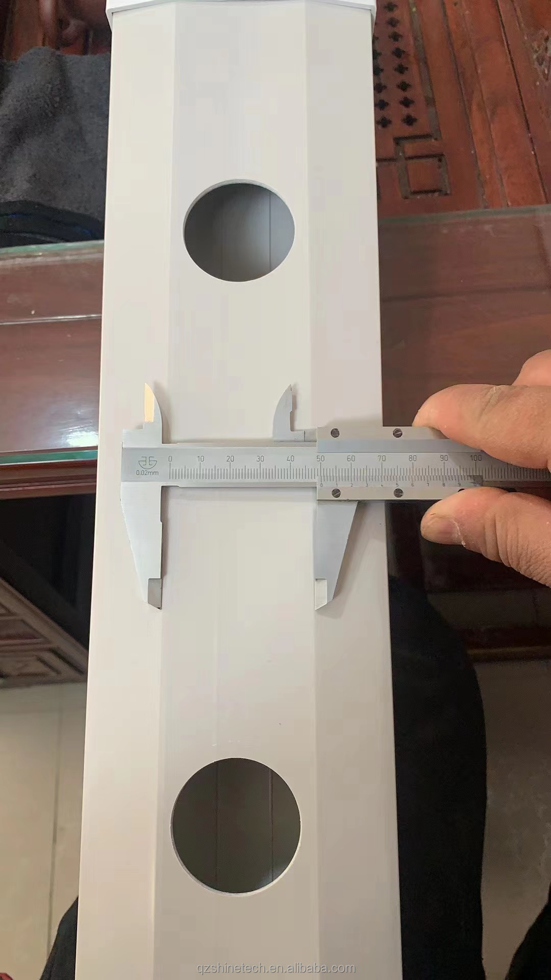 Provided Video Inspection 100*50mm PVC Planting Gully for Customized NFT Hydroponics