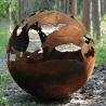 Buy cheap Sphere Design Corten Steel Firepits Rustic Red Or Customized Finish from wholesalers
