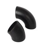 Carbon Steel Butt Welded Pipe Fittings Seamless Long Radius 90 Degree Bend