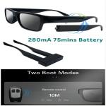 Buy cheap 1080p HD Surveillance Camera Spy Video Sunglasses For Security 64G TF Card from wholesalers