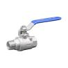 Buy cheap Stainless Steel 304 316 2PC Ball Valve NPT/BSP Thread 1/4''-4.0'' Connection Vinyl Handle Cover from wholesalers