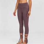 Buy cheap Pro Skin Nylon Women's High Waist Yoga Pants Capri Tummy Control Workout Apparel from wholesalers