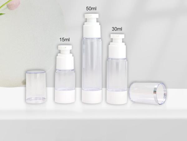 Buy cheap Airless Bottle Skin Care Airless Pump Bottles 15ml 30ml 50ml Sustainable Packaging For Beauty Products from wholesalers