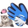 Buy cheap Silicone Pet Hair Remover Glove Blue Cat Brushing Glove For Small Animals from wholesalers