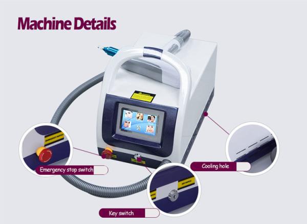 Quality Laser Tattoo Removal Machine Video Technical Support 6 Kinds Operating Language for sale