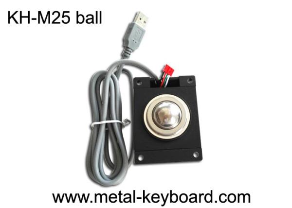 Quality IP65 Rated Industrial Trackball Mouse , Stable 25MM Laser Trackball Module for sale