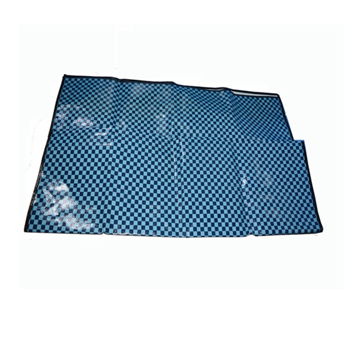 OEM Custom Printed picnic camping plastic straw mats/foldable picnic blanket