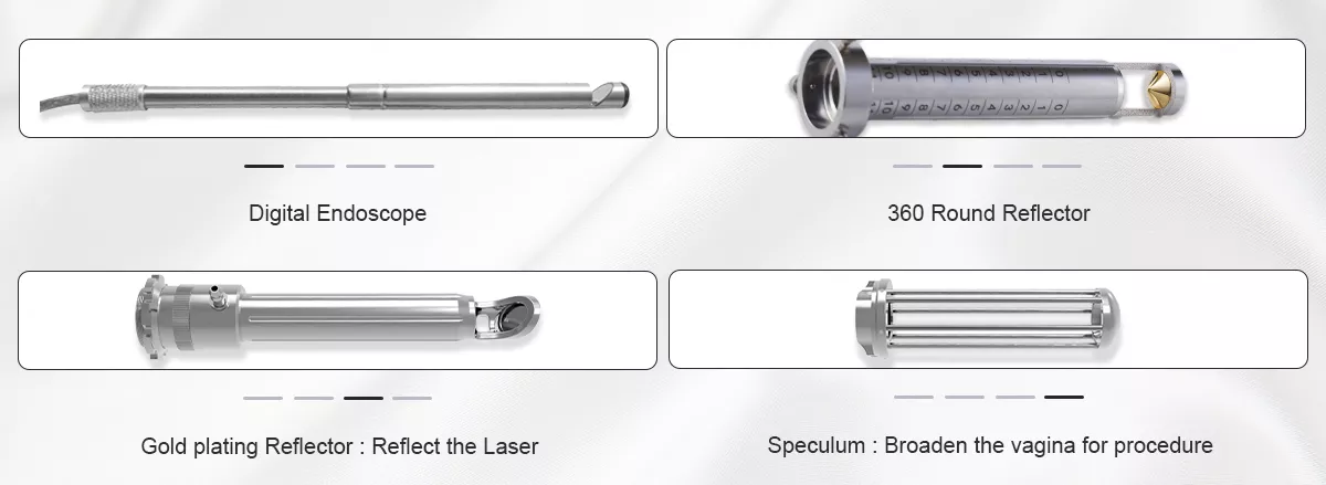Women medical equipment fractional CO2 laser machine vaginal rejuvenation equipment