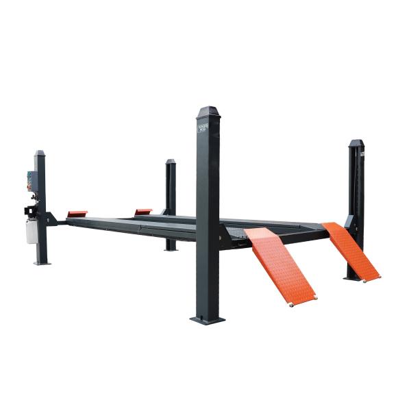 Buy cheap 4 Ton Wheel Alignment Portable Car Lift With Electro Air Safety Lock Release from wholesalers
