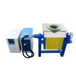 Induction Heating Unit 110kw Melting Frunace Manual Tilting For 50 Kg Steel