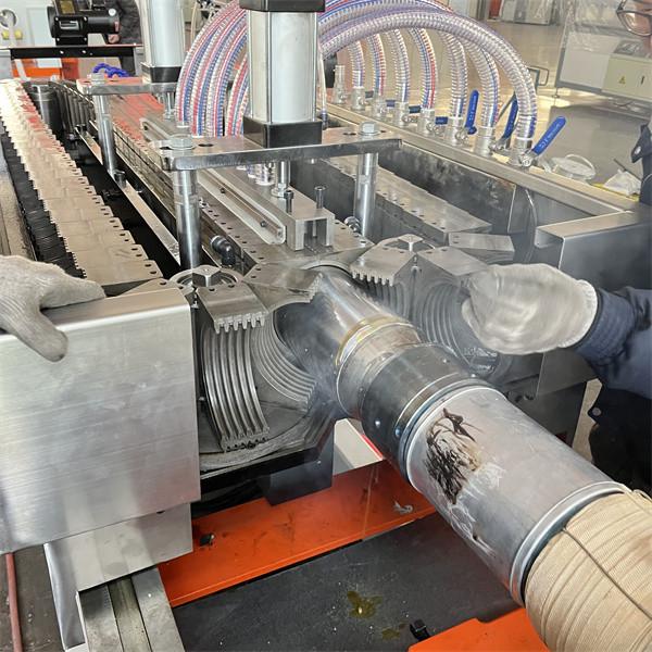 Buy cheap PE Corrugated Pipe Extrusion Line Manufacturer / HDPE Pipe Production Machine from wholesalers
