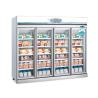 Buy cheap Vertical 5 Layer R290 Commercial Glass Door Freezer Showcase from wholesalers