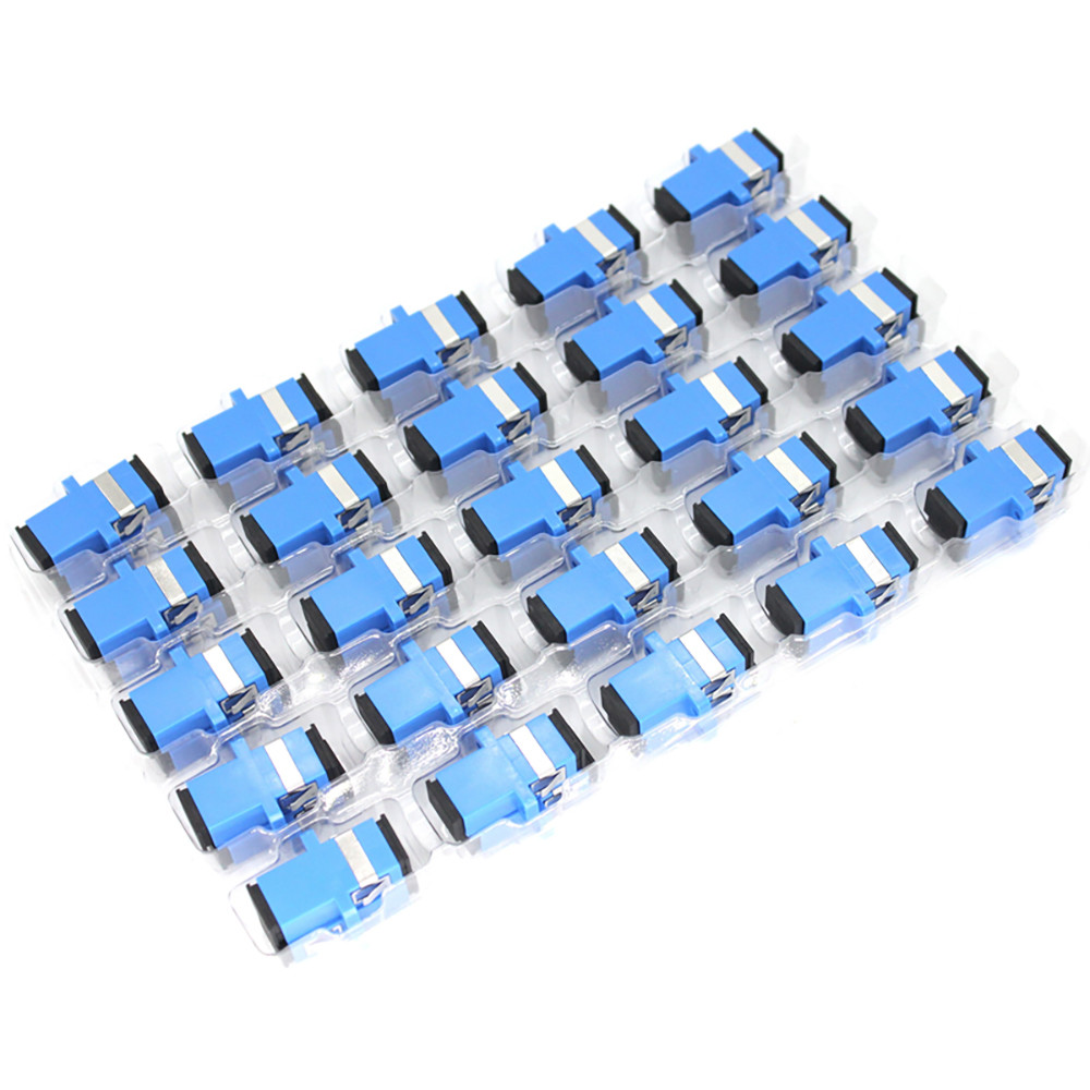 SC Fiber Optic Connector Adapter SC/UPC SM Flange Singlemode Simplex SC-SC APC Coupler