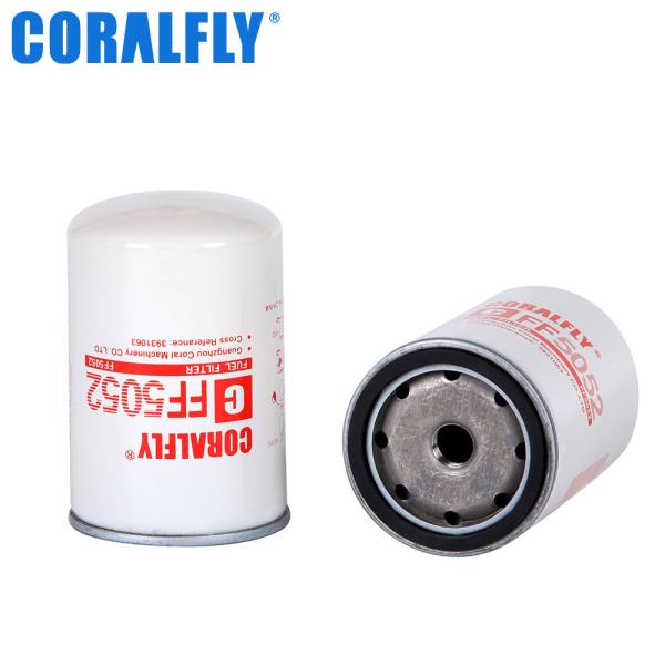 Buy cheap CORALFLY FF5052 Diesel Engine Fuel Filter ODM from wholesalers
