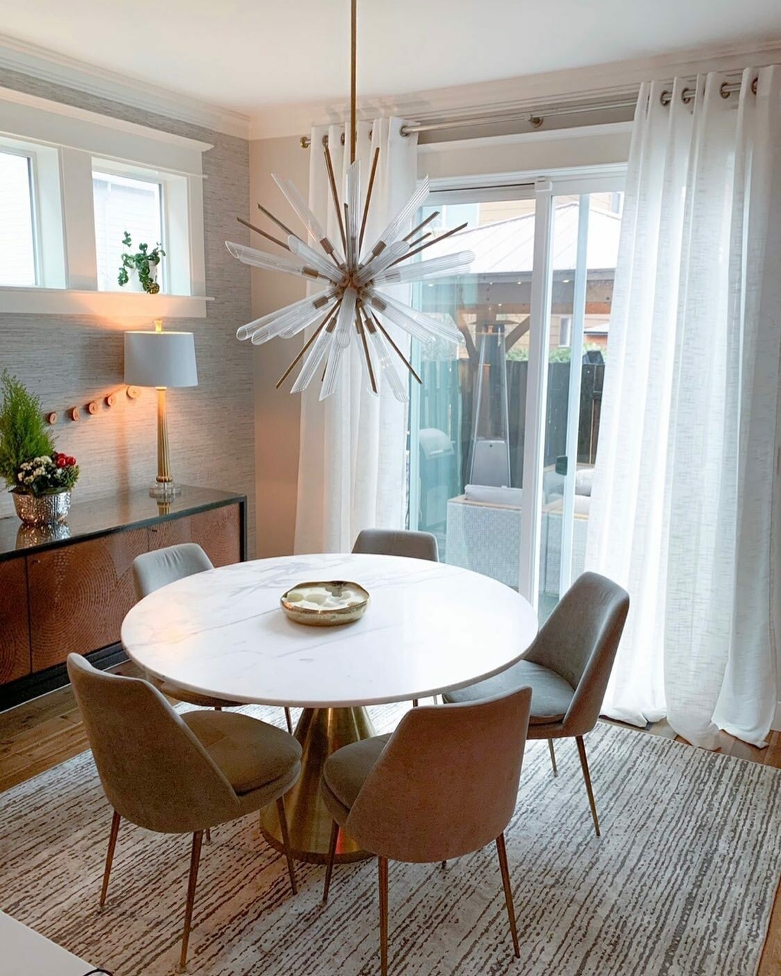 Marble Top Steel Gold Pedestal Tables For Coffee Living Room