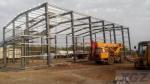 PU Panel Steel Frame Warehouses Cold Room Pre Engineered Metal Building Custom