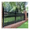 Buy cheap America Market Fancy Garden Powder Coated Black Metal Fencing with 20x20mm Pickets Size from wholesalers