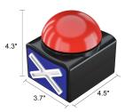 Buy cheap 80db Buzzer Timer Break Time Buzzer Sound AAA Battery Type 110 X 110 X 120MM from wholesalers
