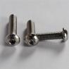 Buy cheap NXF ASTM UNS S31653 316Ti/0Cr18Ni12Mo2Ti M3-M6 Length6-30MM Stainless Steel 316Ti Hex Socket Flat Round Head Screw from wholesalers
