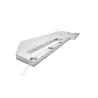 Buy cheap Sandblasting Food Machinery Parts CNC Aluminum Parts Alloy Right Plate from wholesalers