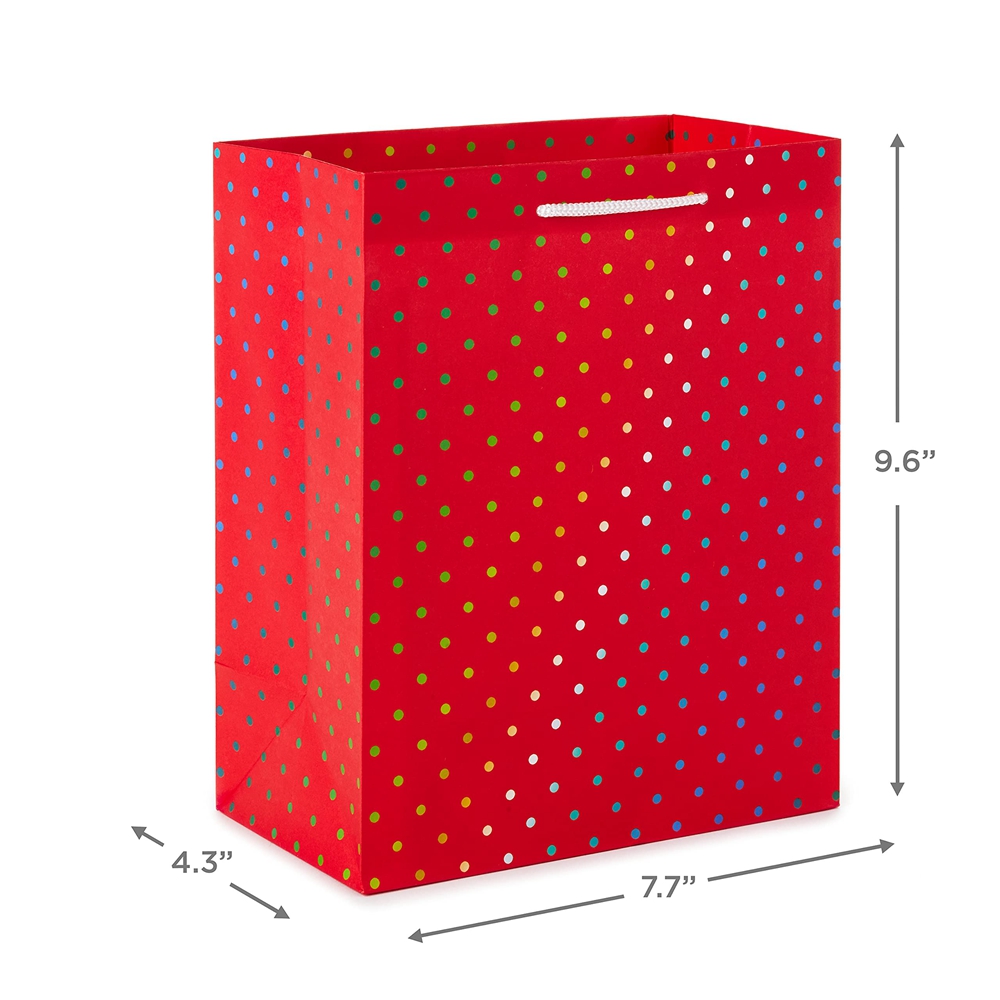 Custom Style Merry Christmas Kraft Paper Bag For Gift Package Pattern Type Custom