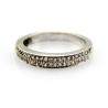 Buy cheap Sterling Silver Pave CZ Diamonds Engagement Wedding Band Ring(F92) from wholesalers