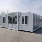 2 Story Expandable Cabin Homes Villa Prefab Home Container House for Apartment