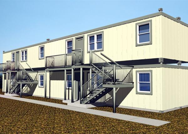 Buy cheap Solid Portable Container Cabins Wooden And Steel Material For Urban Residents from wholesalers