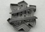 Man - Woman Mould Antique Nickel Plating, Stamping Clip Souvenir Badges with