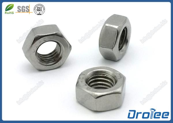 Buy cheap 304 Stainless Steel DIN934 Hex Nuts from wholesalers
