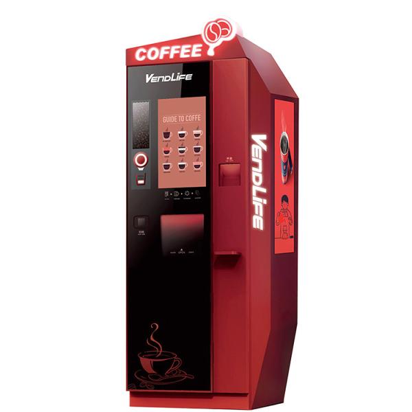 Buy cheap 6X4L fresh milk coffee vending machine , DEX Nespresso Coffee Vending Machine from wholesalers
