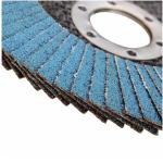 Flexible 45p Flap discs MPA EN12413 stainless steel abrasive grinding wheel