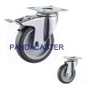 Buy cheap 4 Inch Thermoplastic Rubber Wheels , TPR Caster Wheels With Total Brake from wholesalers
