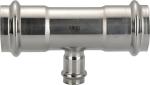 Round Head Stainless Steel Tee Tube Connector Pipe Connector Coupling