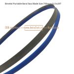 Bimetal Portable Band Saw Blade Size:733mmx12.5x24T