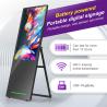 Buy cheap 12 Hours Duty Time Portable LCD Digital Signage With 60Ah Battery from wholesalers