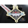 Buy cheap Gold / Silver / Copper Die Cacting Metal Award Medals One Side With Soft Enamel from wholesalers