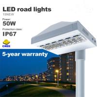 Buy cheap 50W LED Street light High brightness CREE 5 years warranty LED Road Lighting product