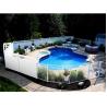 Buy cheap Aluminium Flat Top Pool Fencing 2.4mL x 2mH Swimming Pool Fencing And Gates from wholesalers