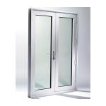 Custom Modern UPVC Swing Window House White Color PVC Casement Windows