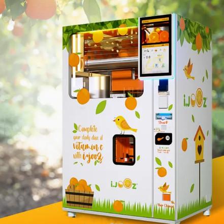 Buy cheap Extrusion Automatic Juice Vending Machine 680W Fresh Orange Juice Maker Electric from wholesalers