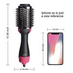 Ceramic Coating Nylon Pin Rotating Hot Hair Brush For Women